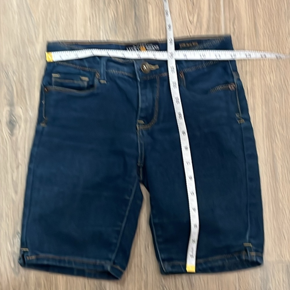 Lucky Brand Girls Jean Shorts Bermuda Vintage Long Zoe Jegging Adjustable Waist - Picture 8 of 12